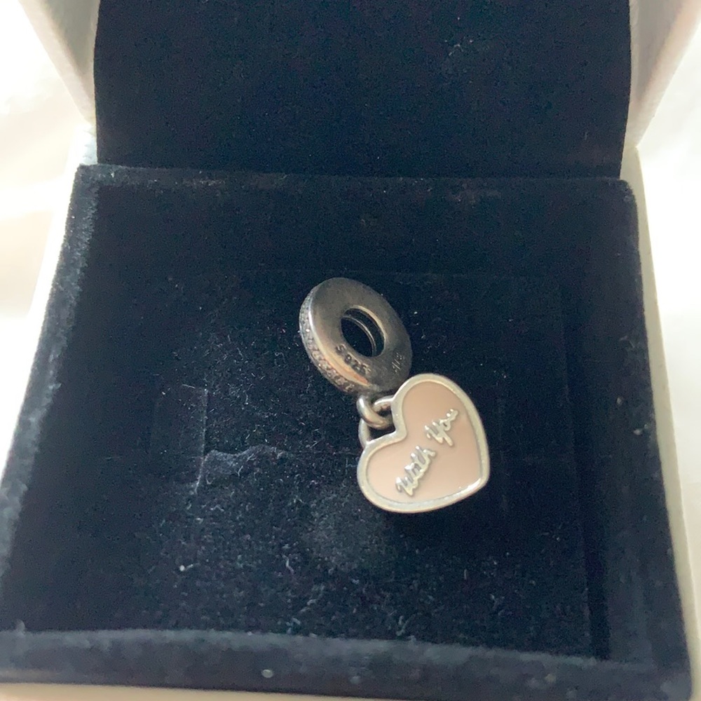 Pandora charm I want to travel the world with you